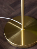 Rockett St George brass feather leaf chandelier ceiling light 149cm, UK version