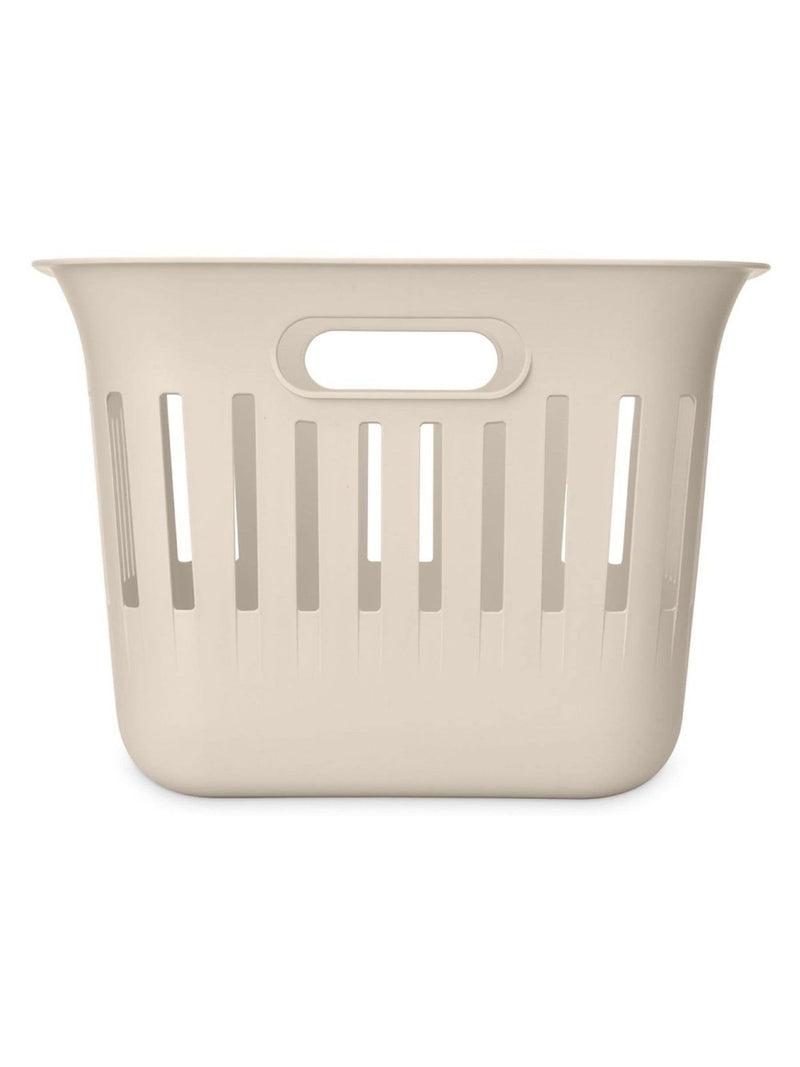 Brabantia soft beige laundry basket 40L - British product