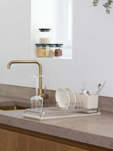 Next Brabantia Soft Beige SinkSide Compact Dish Drying Rack- Buy online at McGrocer