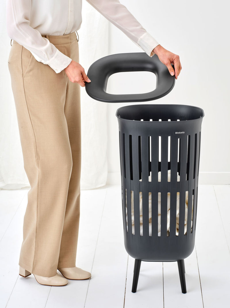 Brabantia Collect-It laundry basket black 55L (British brand)