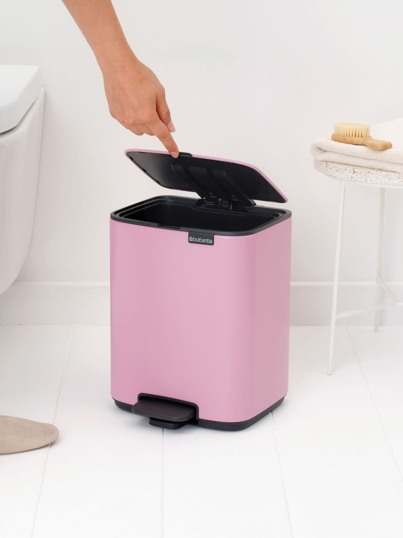 Brabantia pedal bin lilac pink 7 litre - British product