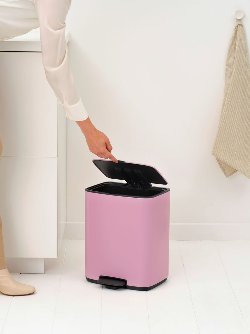 Brabantia pedal bin lilac pink 12L - British product
