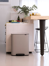 Next Brabantia Soft Grey Bo Pedal Bin- Buy online at McGrocer