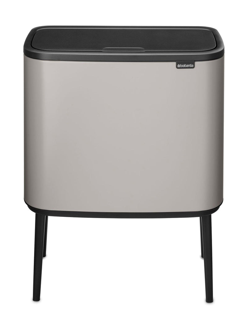 Brabantia soft grey Bo Touch bin 36 litre - British product