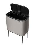 Brabantia soft grey Bo Touch bin 36 litre - British product