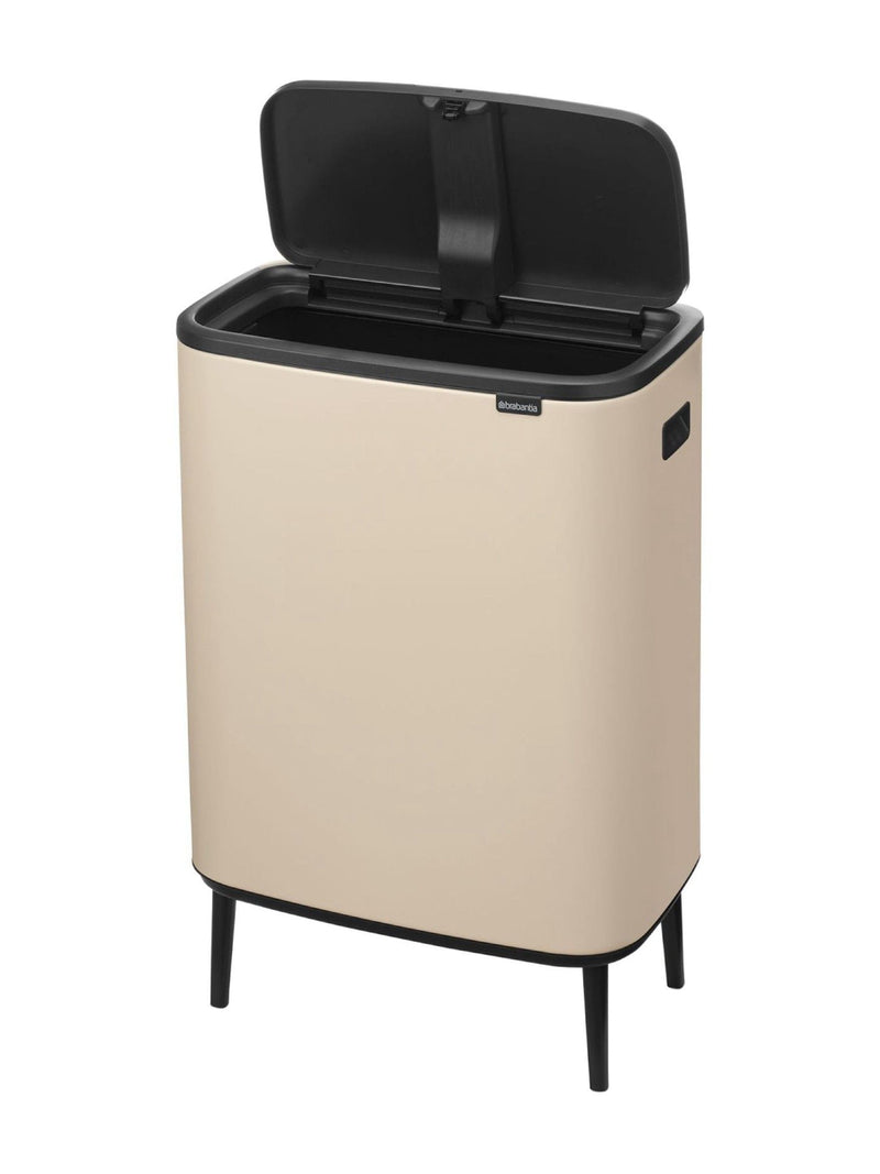 Brabantia Bo Touch Bin soft beige 60 litre (British brand)