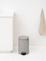 Next Brabantia Soft Grey NewIcon Pedal Bin 12 Litre- Buy online at McGrocer