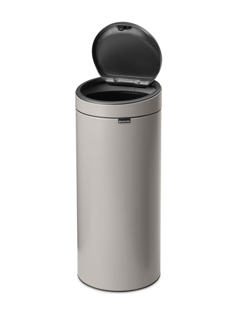 Brabantia touch bin soft grey 30 litre (British brand)