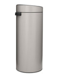 Brabantia touch bin soft grey 30 litre (British brand)