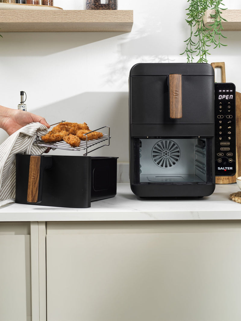 Salter stackable air fryer 9L black, UK version
