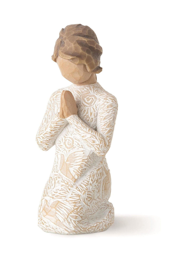Willow Tree prayer figurine off white 10cm, imported from the UK