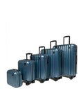 Rock Luggage Blue Rock Luna suitcases 5pc set, UK version
