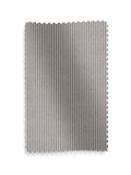 Charcoal grey woven roman blind with brushed stripes, UK version