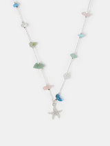 Next Accessorize Sterling Silver-Plated Semi Precious Pendant Necklace- Buy online at McGrocer