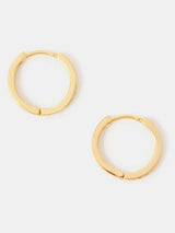 Next Accessorize 14ct Gold-Plated Pavé Huggie Hoop Earrings- Buy online at McGrocer