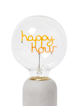 Next Oliver Bonas Grey Happy Hour E27 2W LED Light Bulb- Buy online at McGrocer