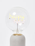 Oliver Bonas Happy Hour LED bulb 17cm - British product