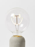 Oliver Bonas yellow happy face LED light bulb E27 (British brand)