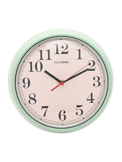 Next Widdop Sage Round Retro Wall Clock- Buy online at McGrocer