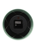 Widdop round retro wall clock mint green 24cm, UK version