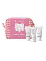 Next This Works Glow on the Go Discovery Set Body Brightening Travel Set- Buy online at McGrocer
