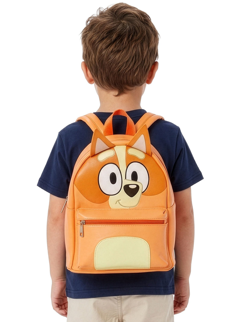 Bluey Bingo character backpack with 3D ears (British brand)
