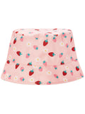 Peppa Pig pink bucket hat with fruit pattern - British product