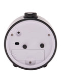 Widdop black round alarm clock, imported from the UK