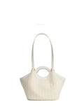 Dune London white Dinidaylight shopper bag, imported from the UK