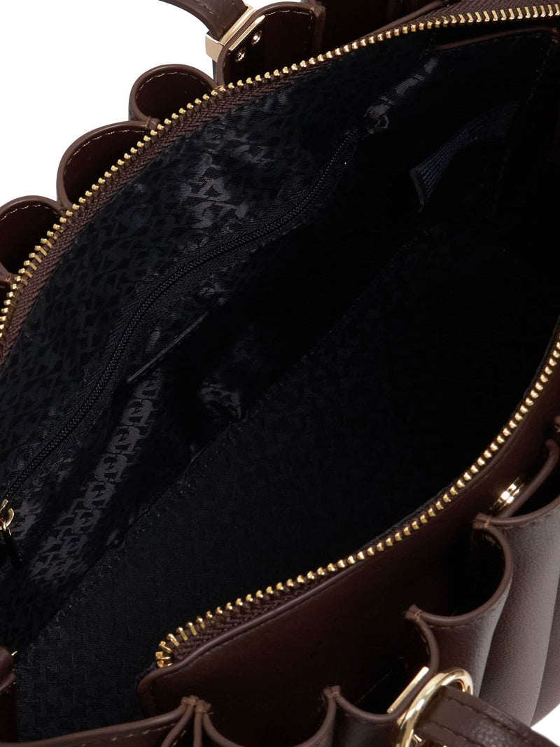 Dune London brown dolly tote bag - British product