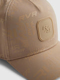 River Island monogram cap with adjustable back fastening - British product