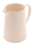 Widdop Cream Hestia large stoneware jug - British product