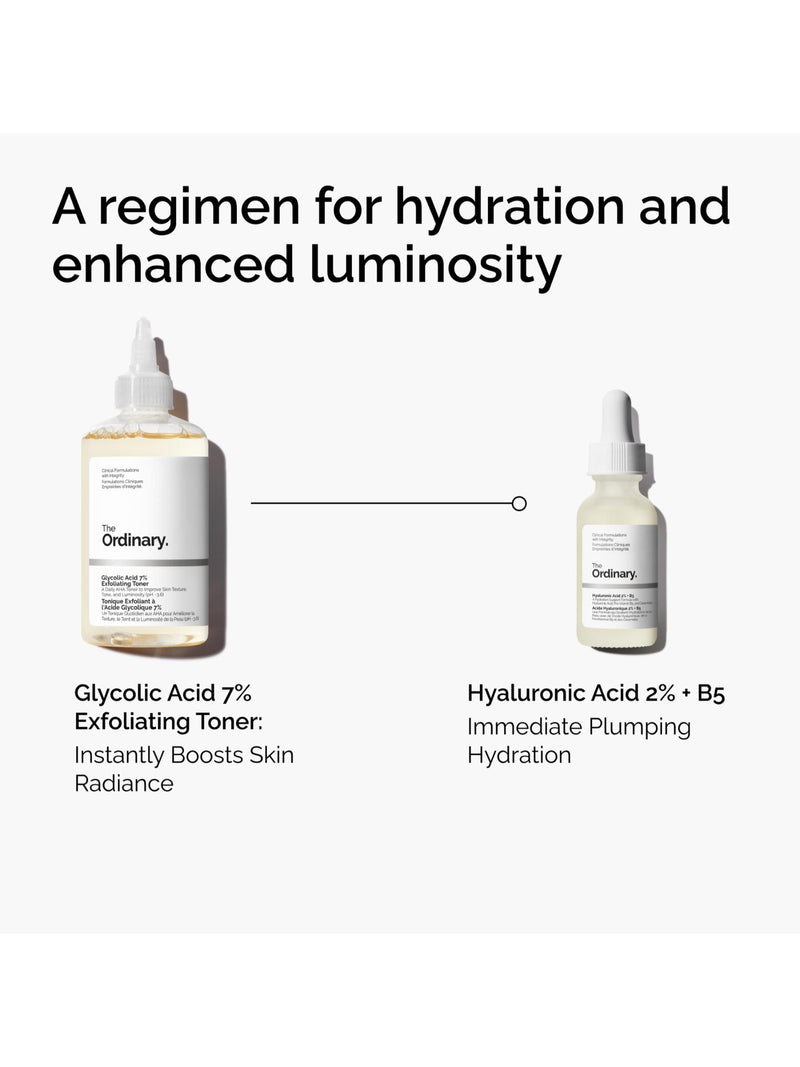 The Ordinary skincare set for radiant skin 30ml and 100ml (British brand)
