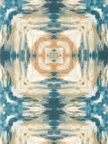 Clarke and Clarke Blue Elements Kalia wallpaper sample A4 - British product