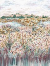 Next Clarke and Clarke Orange Elements Wildbloom A4 Wallpaper Sample- Buy online at McGrocer
