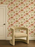 Clarke & Clarke wallpaper sample Orange Elements Trueno A4 - British product