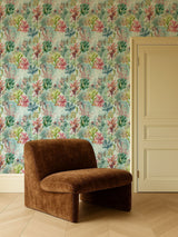 Next Clarke and Clarke Pink Elements Oceana A4 Wallpaper Sample- Buy online at McGrocer