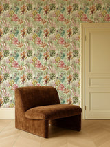Next Clarke and Clarke Pink Elements Oceana Wallpaper Sample A4- Buy online at McGrocer