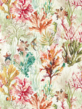 Clarke and Clarke Oceana wallpaper sample A4 (British brand)