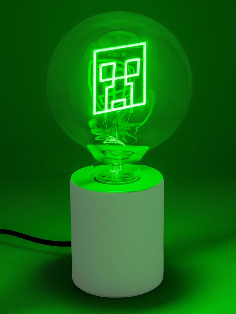 Paladone Minecraft Creeper LED neon bulb lamp - British product