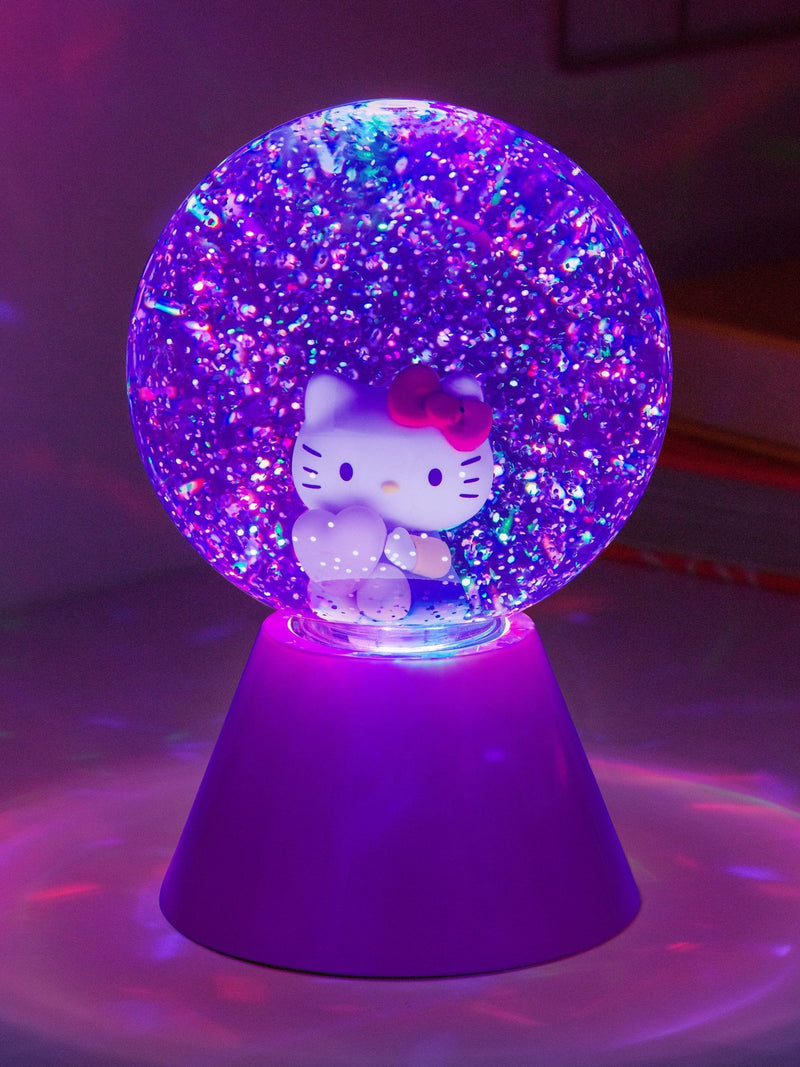 Paladone Hello Kitty LED glitter ball colour-changing, imported from the UK