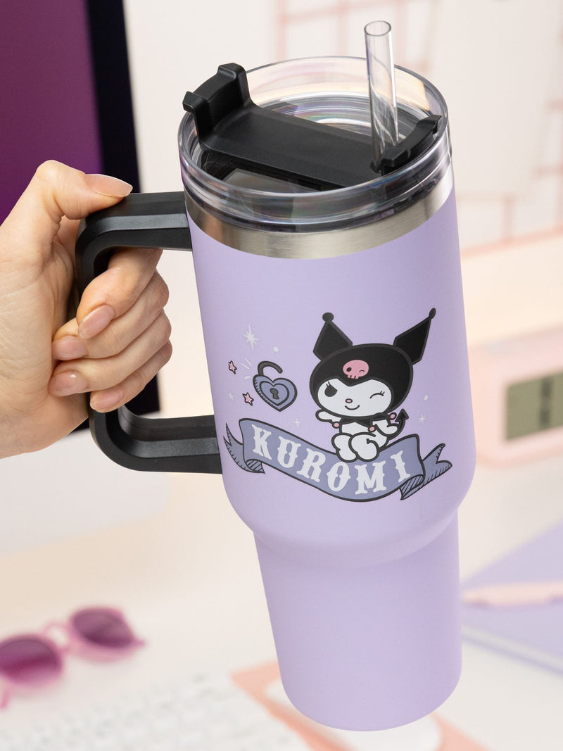 Paladone Kuromi insulated tumbler 30 oz, imported from the UK