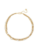 Next AllSaints Rae Pearl Layered Statement Necklace- Buy online at McGrocer