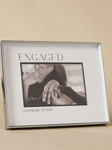 Next Widdop Silver Photo Frame Engaged 6x4- Buy online at McGrocer
