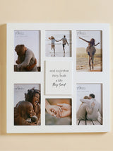 Next Widdop White Multi Aperture Photo Frame - Together They Built- Buy online at McGrocer