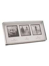 Next Widdop White Triple Photo Frame - Engagement, Wedding, Honeymoon- Buy online at McGrocer