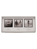 Widdop white triple photo frame 13.5cm, imported from the UK