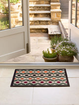 Next My Mat Green Retro Geo Earth Doormat 50x75cm- Buy online at McGrocer