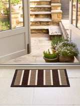Next My Mat Brown Stripe Doormat 50x75cm- Buy online at McGrocer