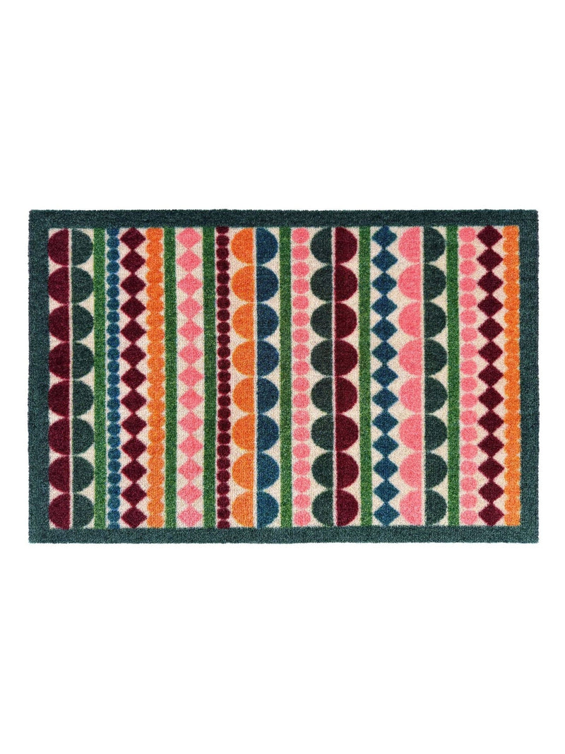 My Mat pink Carnival Stripe doormat 50x75 cm - British product